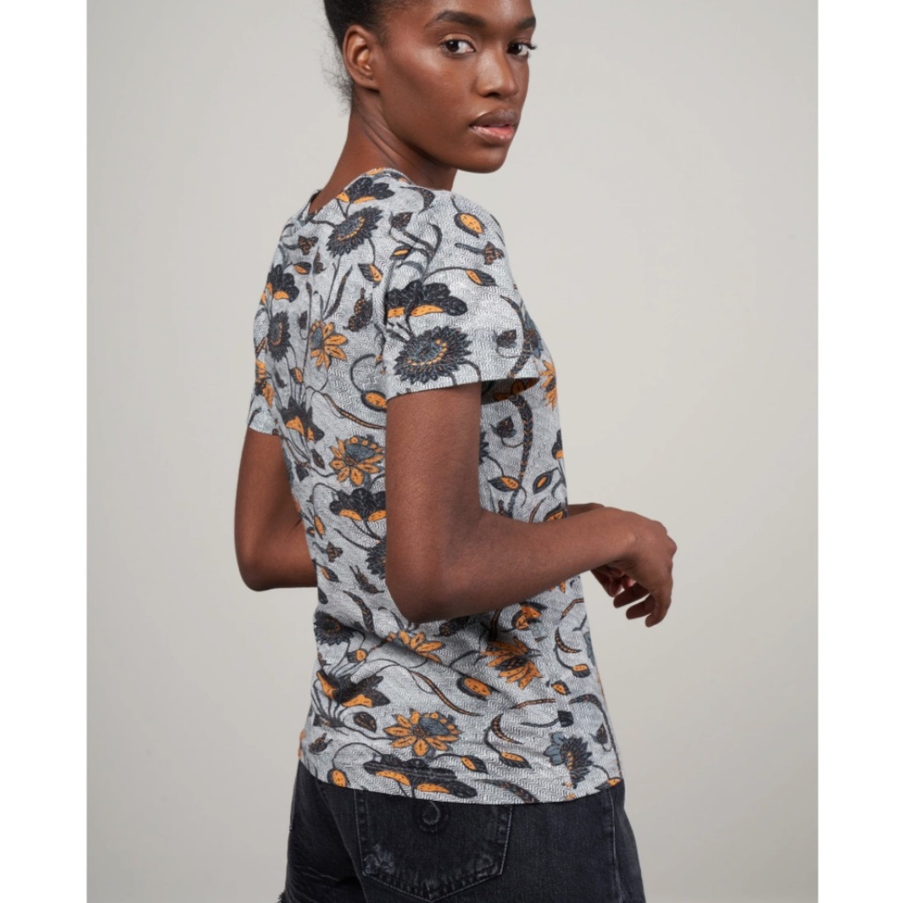Ulla Johnson Estelle T-Shirt in Portofino - Picture 12 of 16